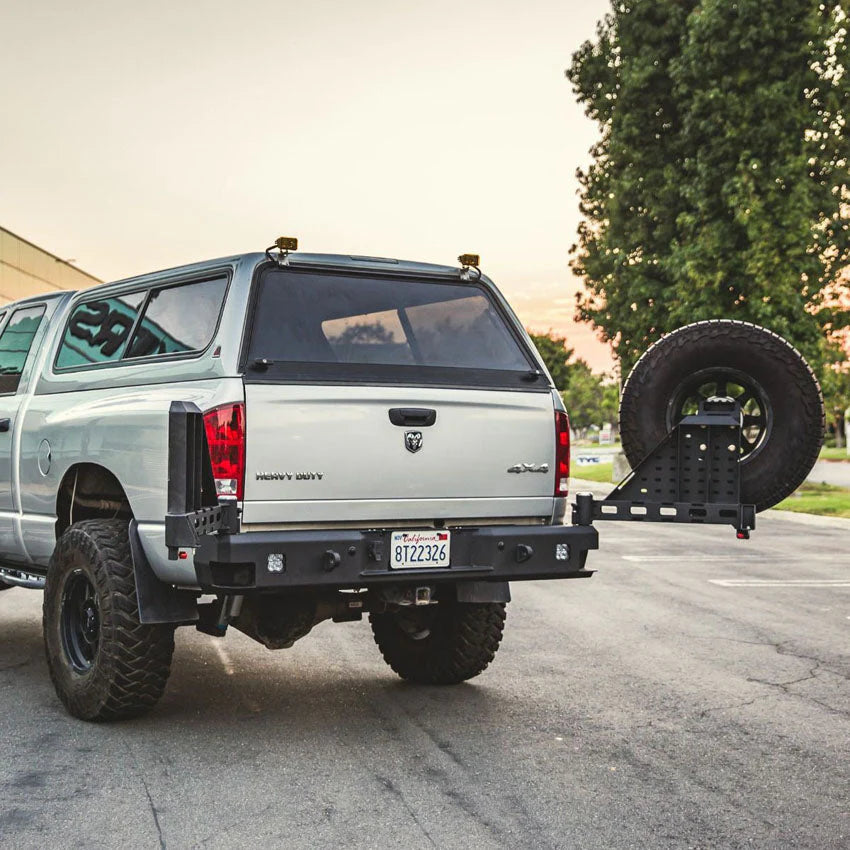 2003-2009 RAM 2500/3500 OCTANE DUAL SWING OUT REAR BUMPER Front View