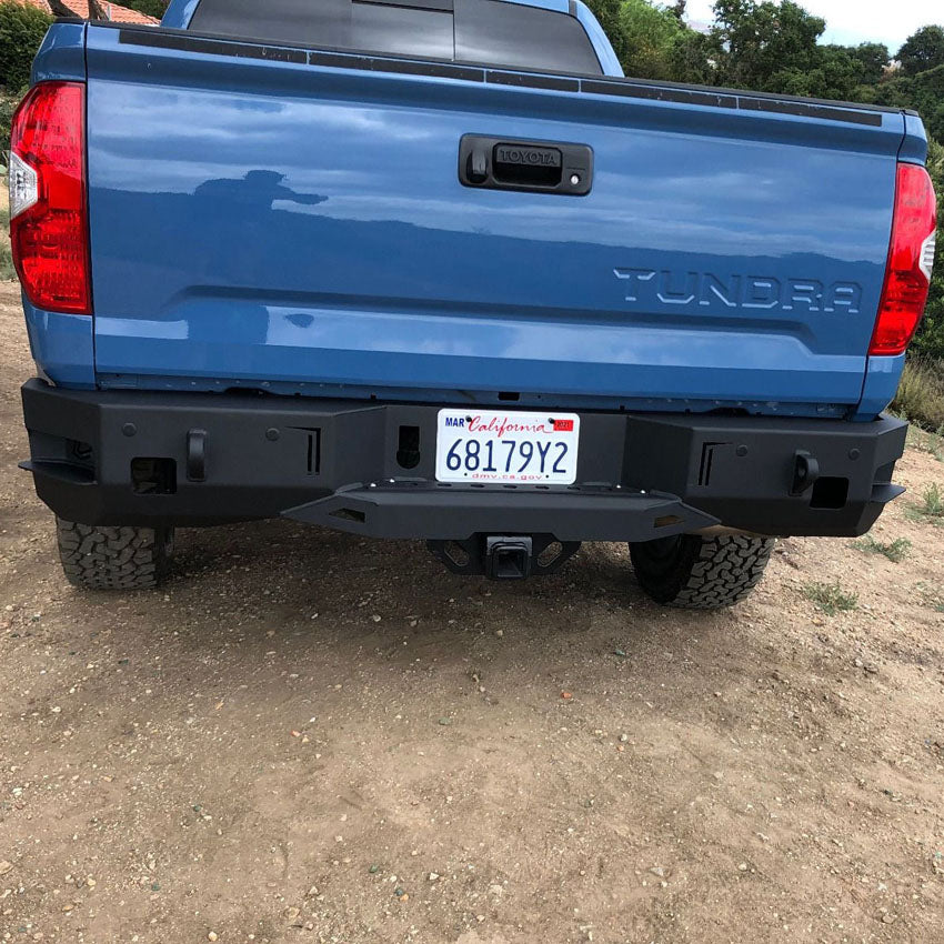 2014-2021 TOYOTA TUNDRA OCTANE REAR BUMPER Front View