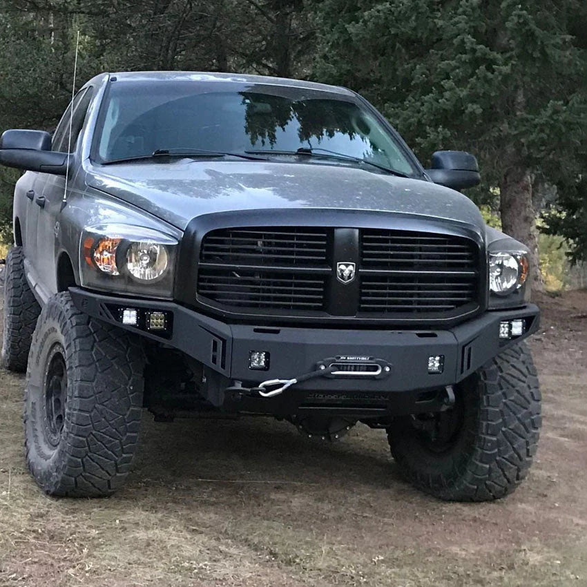 2006-2009 RAM 2500/3500 OCTANE FRONT WINCH BUMPER Front View
