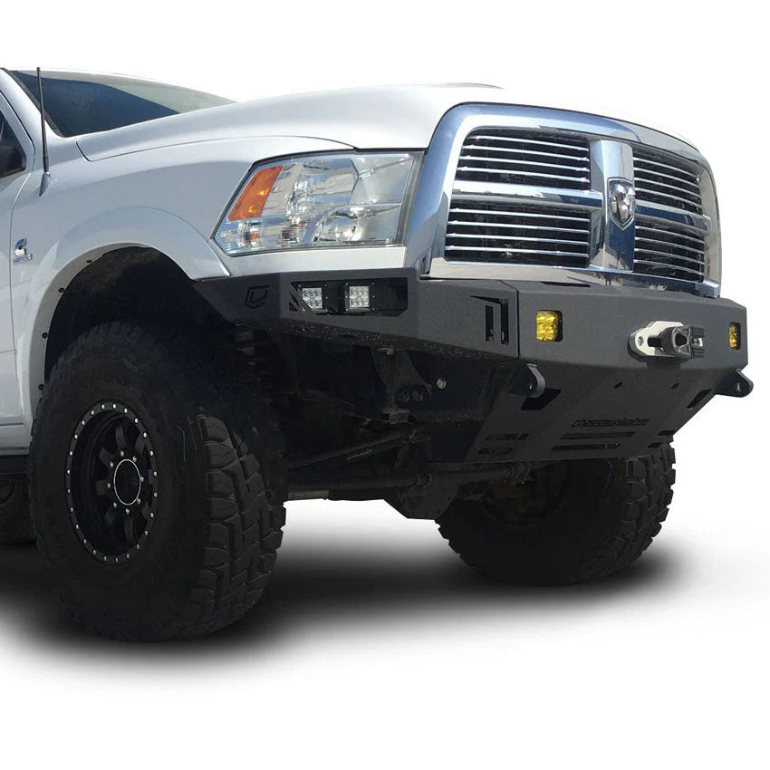 2010-2018 RAM 2500/3500 OCTANE SERIES FRONT WINCH BUMPER Front View