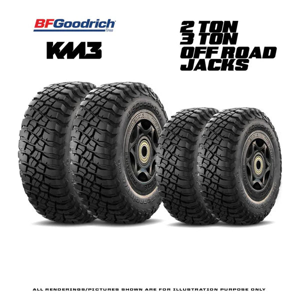 PRO EAGLE BFGoodrich KM3 Tire Set 6″ & 8″ SKU: BFG68SET