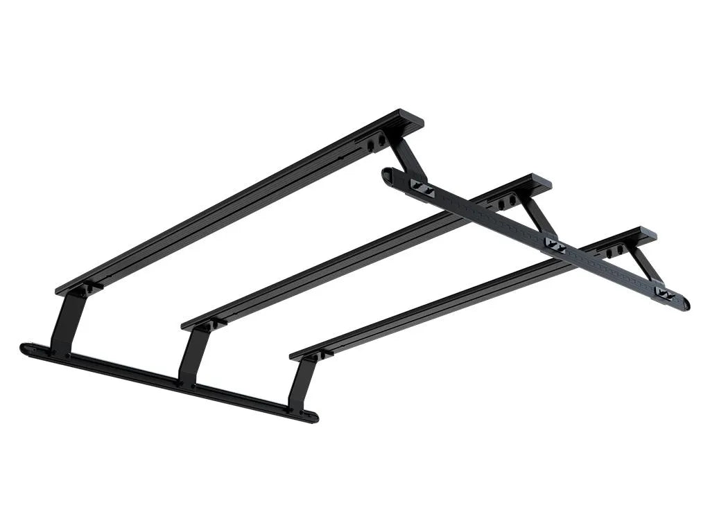 GMC Sierra Crew Cab (2014-Current) Triple Load Bar Kit Front View