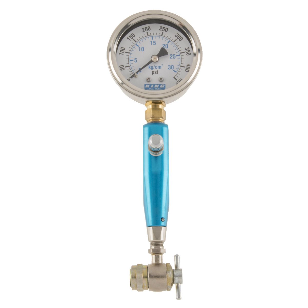 King Charging Manifold w/ 0-400 psi Gauge Front View