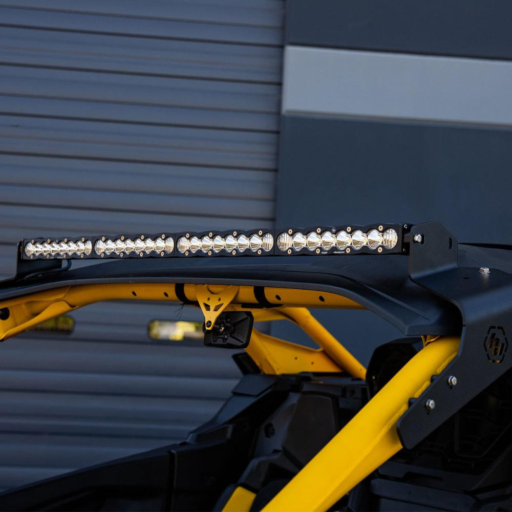 Can-Am Maverick R 40" S8 Roof Mount Kit display on Vehicle