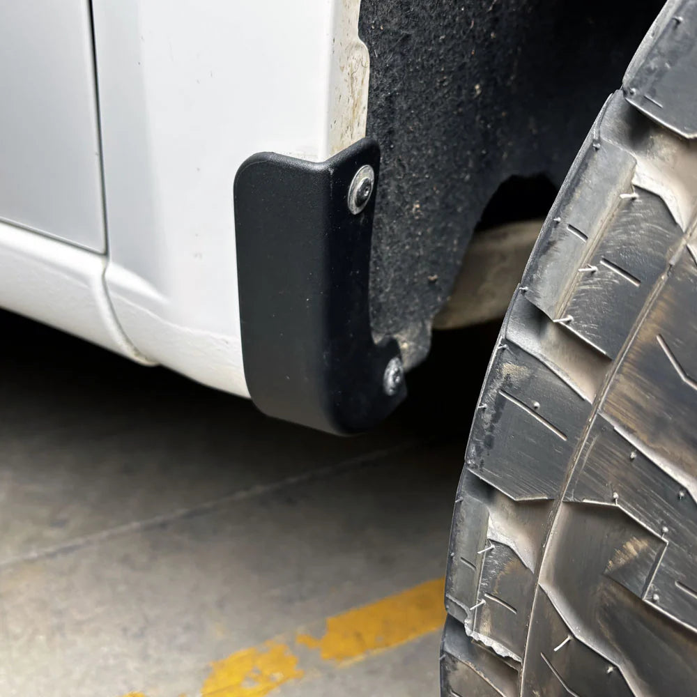 '19-24 Silverado 1500 Factory Mud Flap Delete Kit Front View