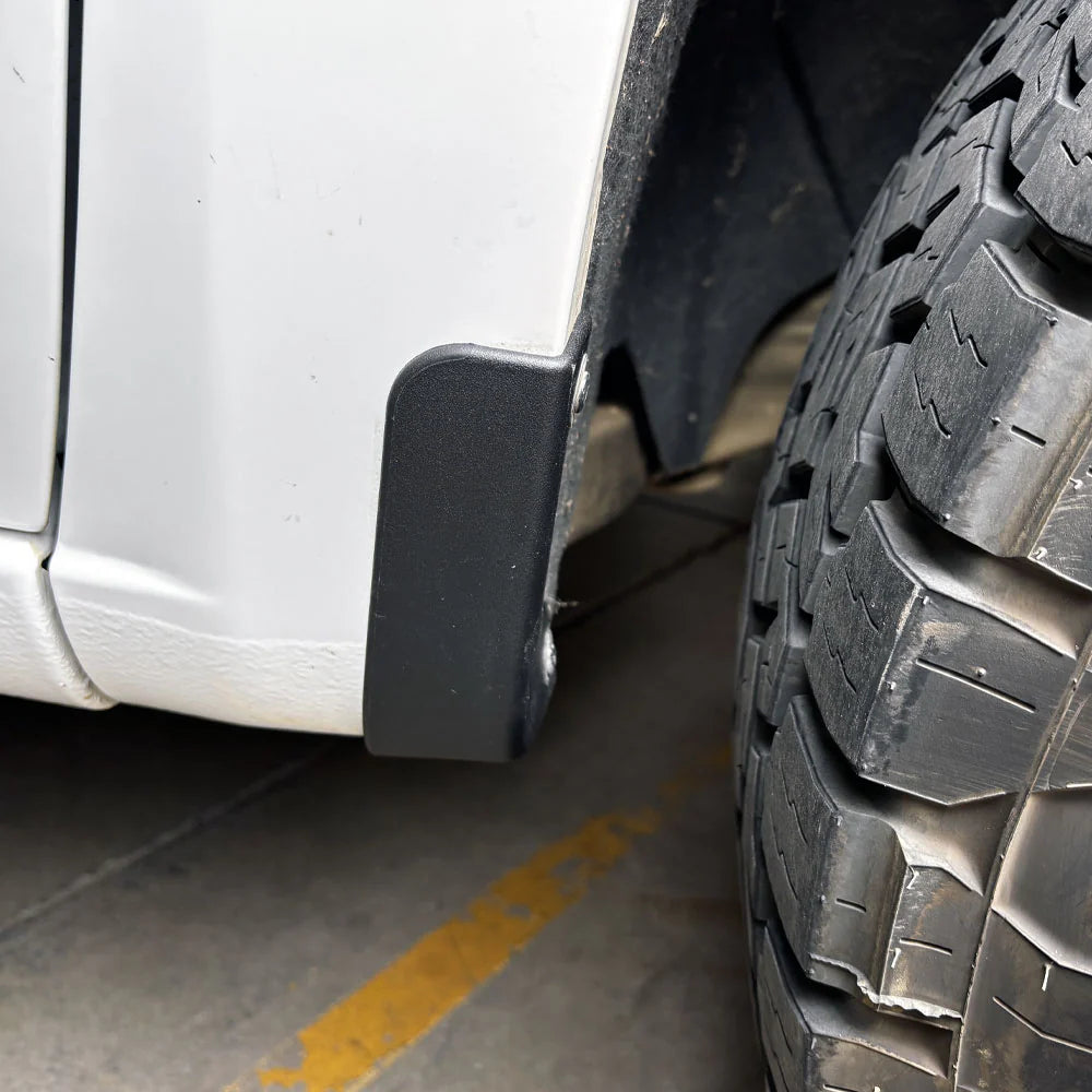 '19-24 Silverado 1500 Factory Mud Flap Delete Kit Front View