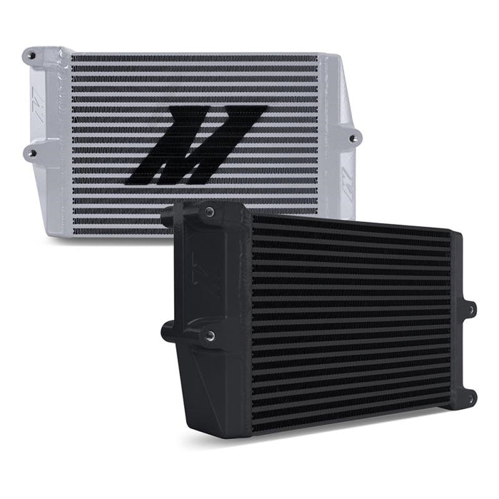 Mishimoto Universal Heavy-Duty Bar-and-Plate Fluid Cooler, 10" Core, Opposite-Side Outlets