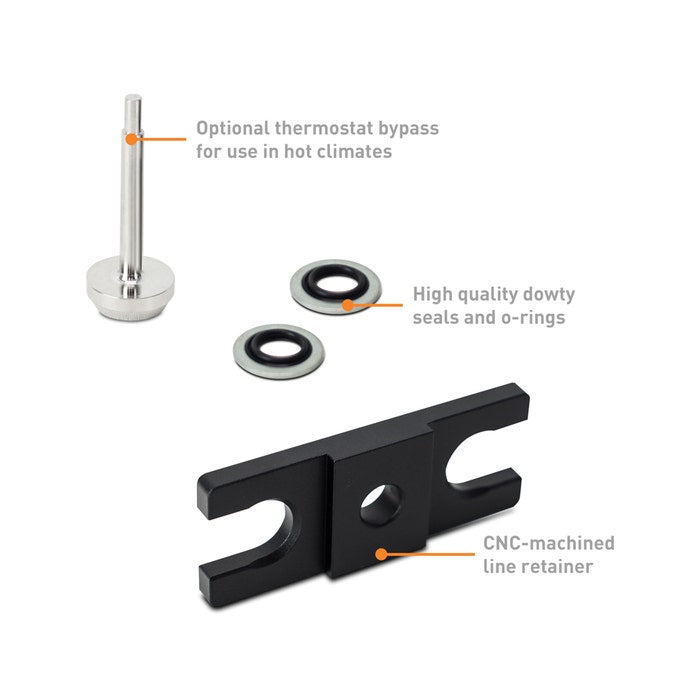Thermal Bypass Valve Kit, fits Dodge Ram 6.7L Cummins 2019+