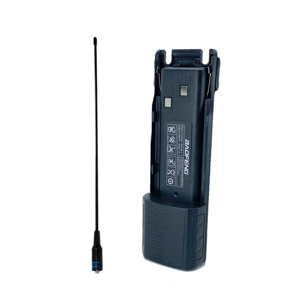 PCI Baofeng UV-82 Long Antenna & Extended Battery