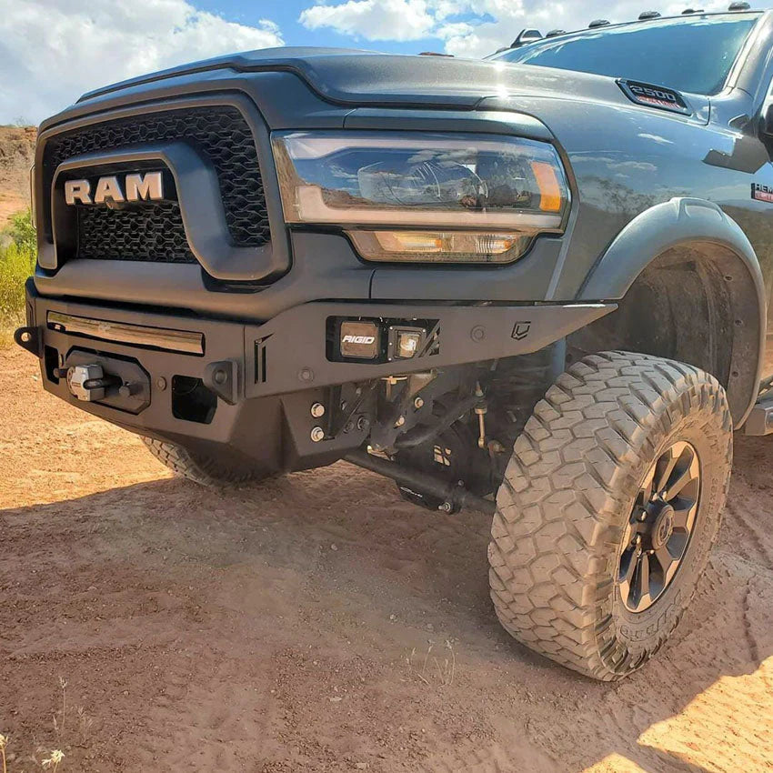 2019-2025 RAM POWERWAGON OCTANE SERIES FRONT BUMPER Front View