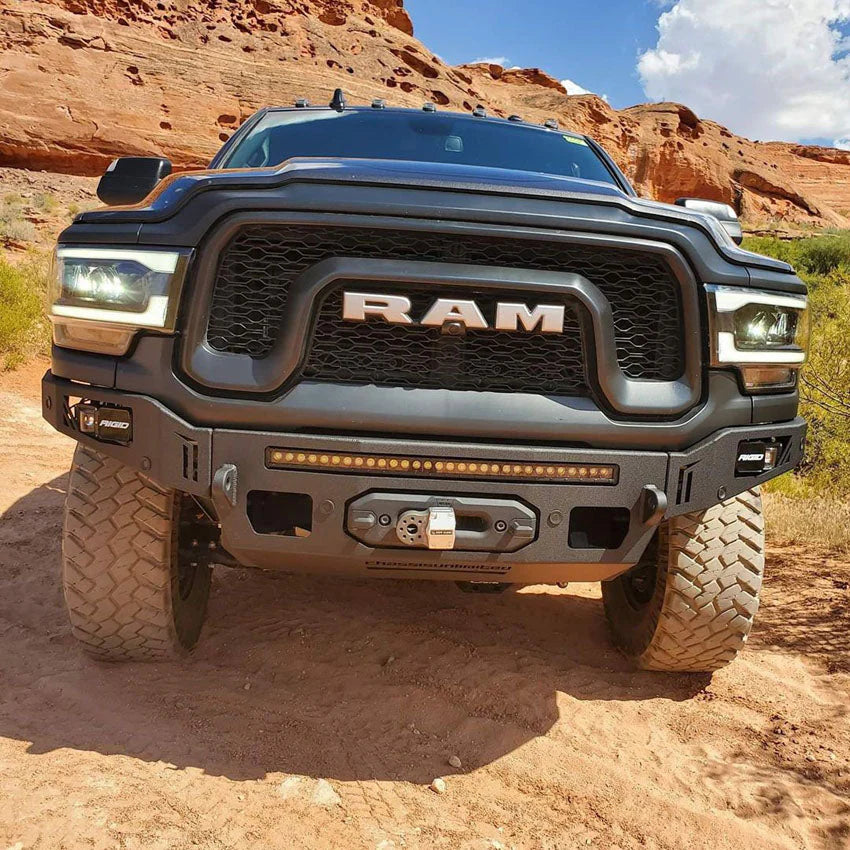 2019-2025 RAM POWERWAGON OCTANE SERIES FRONT BUMPER Front View