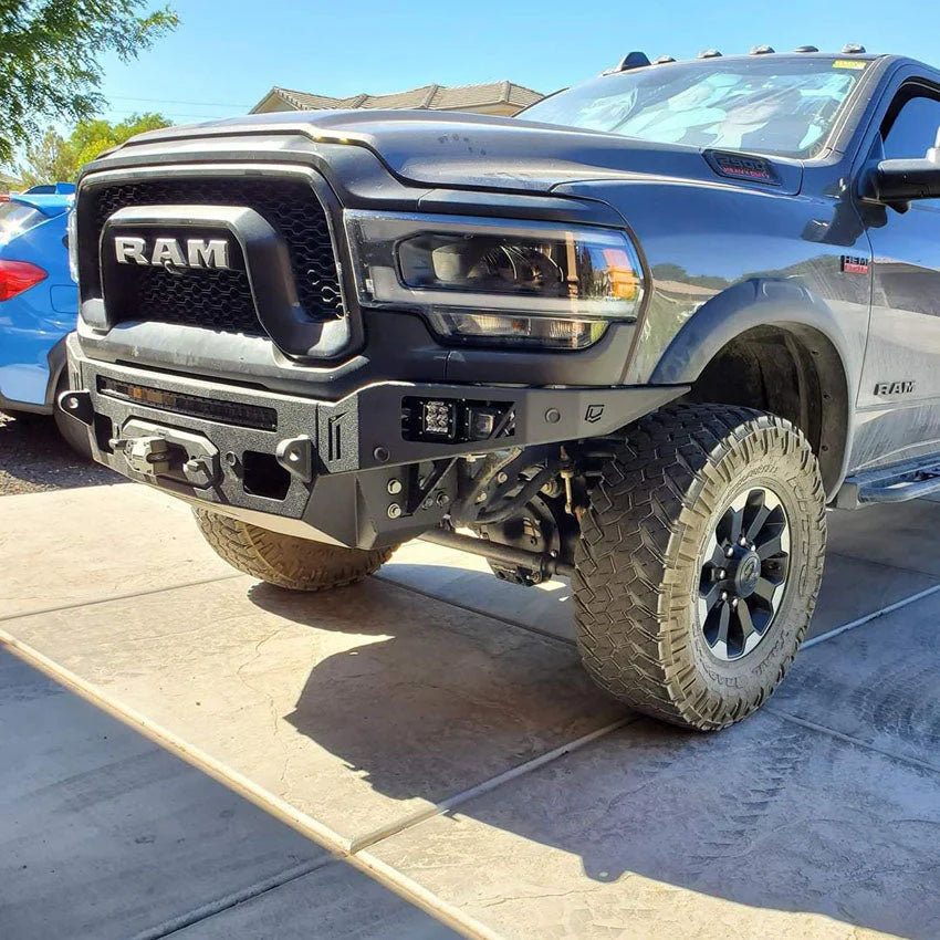 2019-2025 RAM POWERWAGON OCTANE SERIES FRONT BUMPER Front View
