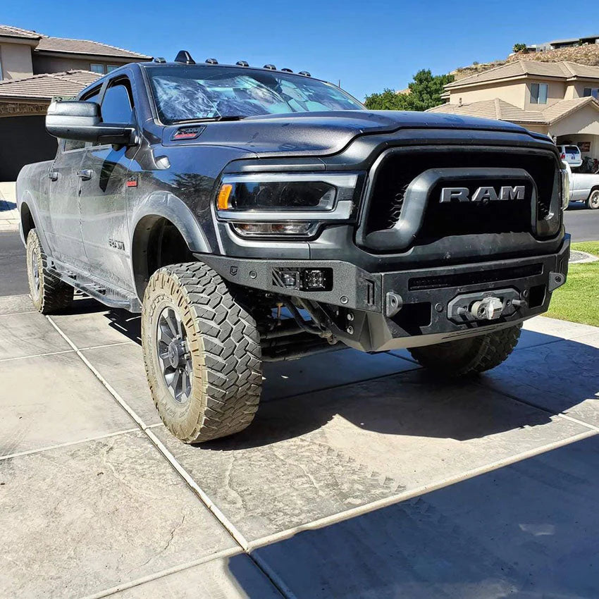 2019-2025 RAM POWERWAGON OCTANE SERIES FRONT BUMPER Front View