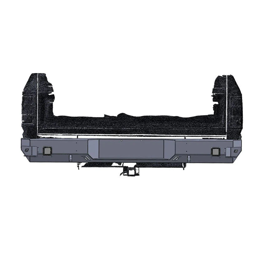 1989-1993 DODGE RAM 250/350 OCTANE REAR BUMPER Front View