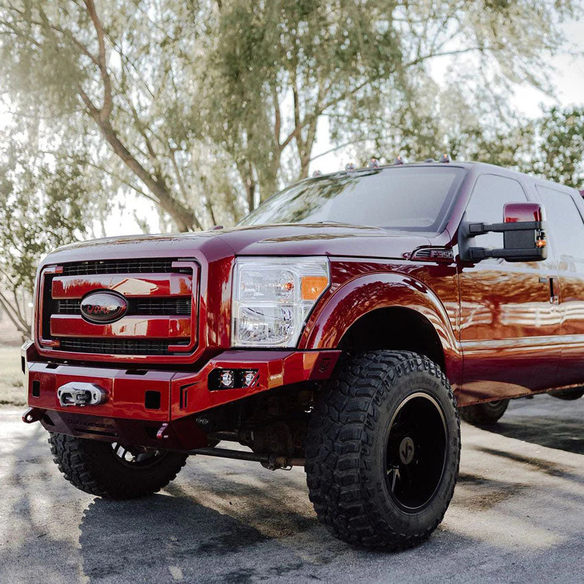 2011-2016 FORD SUPERDUTY F250/F350 OCTANE SERIES FRONT WINCH BUMPER Front View