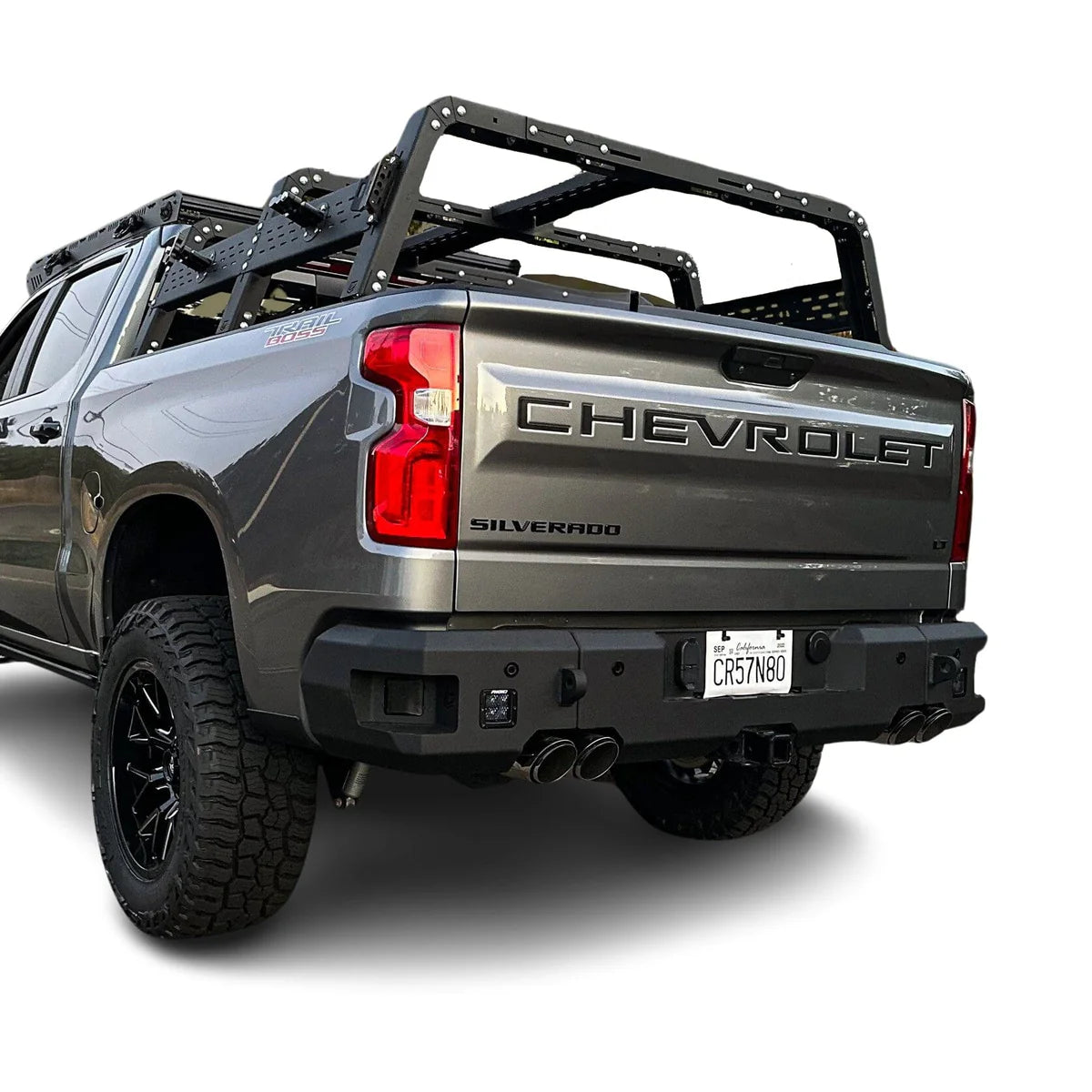2019-2025 GMC/CHEVY 1500 ATTITUDE REAR BUMPER Front View