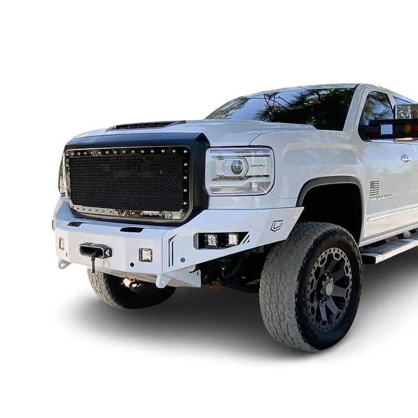 2015-2019 GMC 2500HD/3500HD FRONT OCTANE WINCH BUMPER Front View