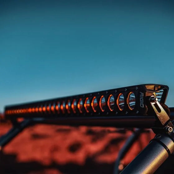 Rigid Industries Revolve 40 Inch Bar with Amber Backlight RIGID Industries Front View