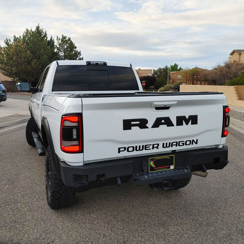 2019-2025 RAM 2500/3500 OCTANE REAR BUMPER Front View