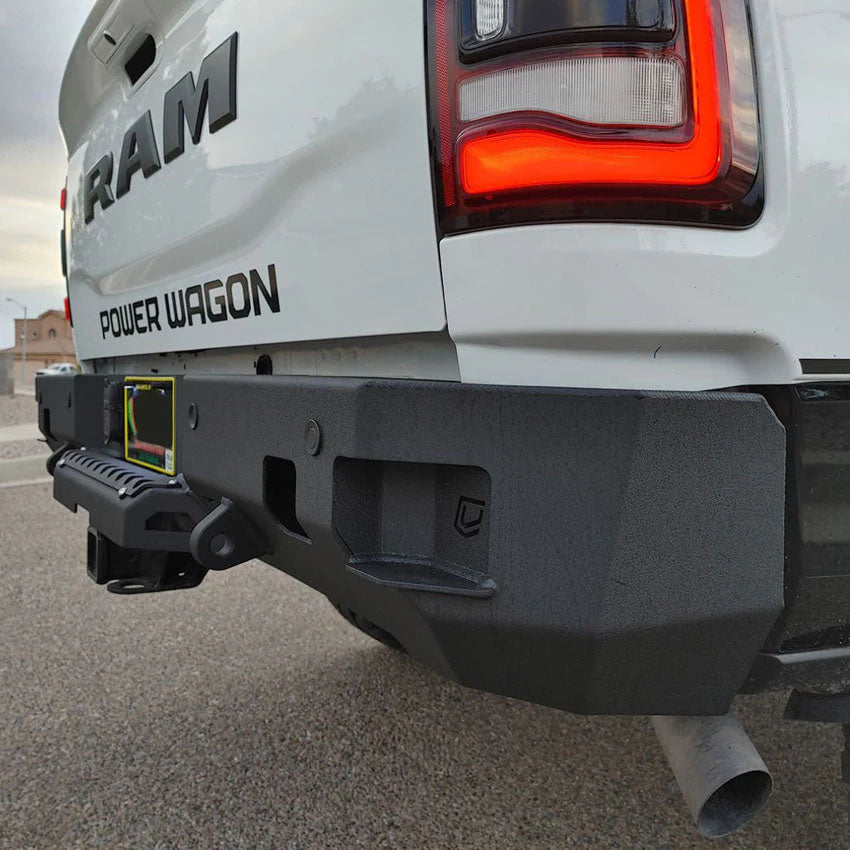 2010-2018 RAM 2500/3500 OCTANE REAR BUMPER Front View