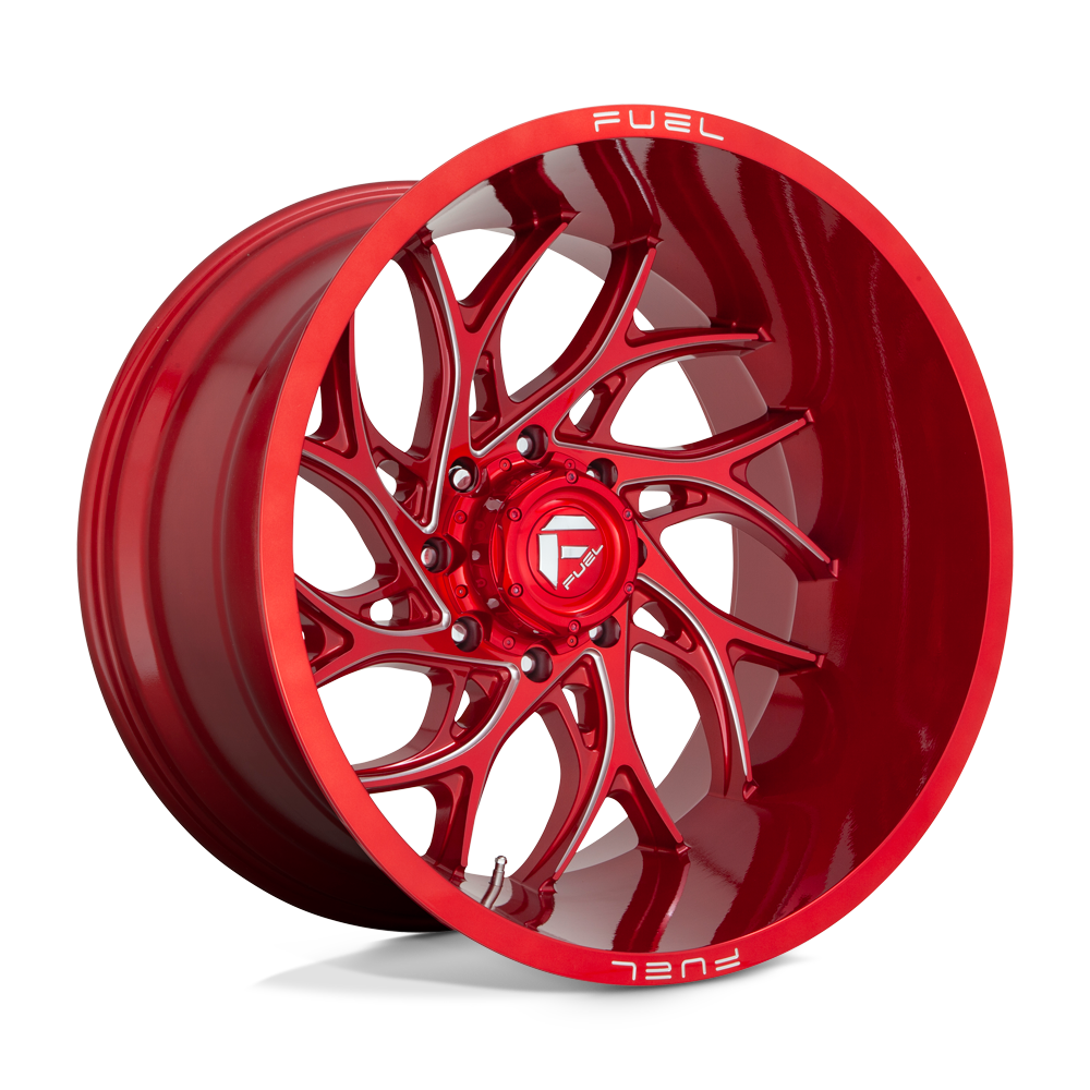 Fuel Wheels | RUNNER Front View Red