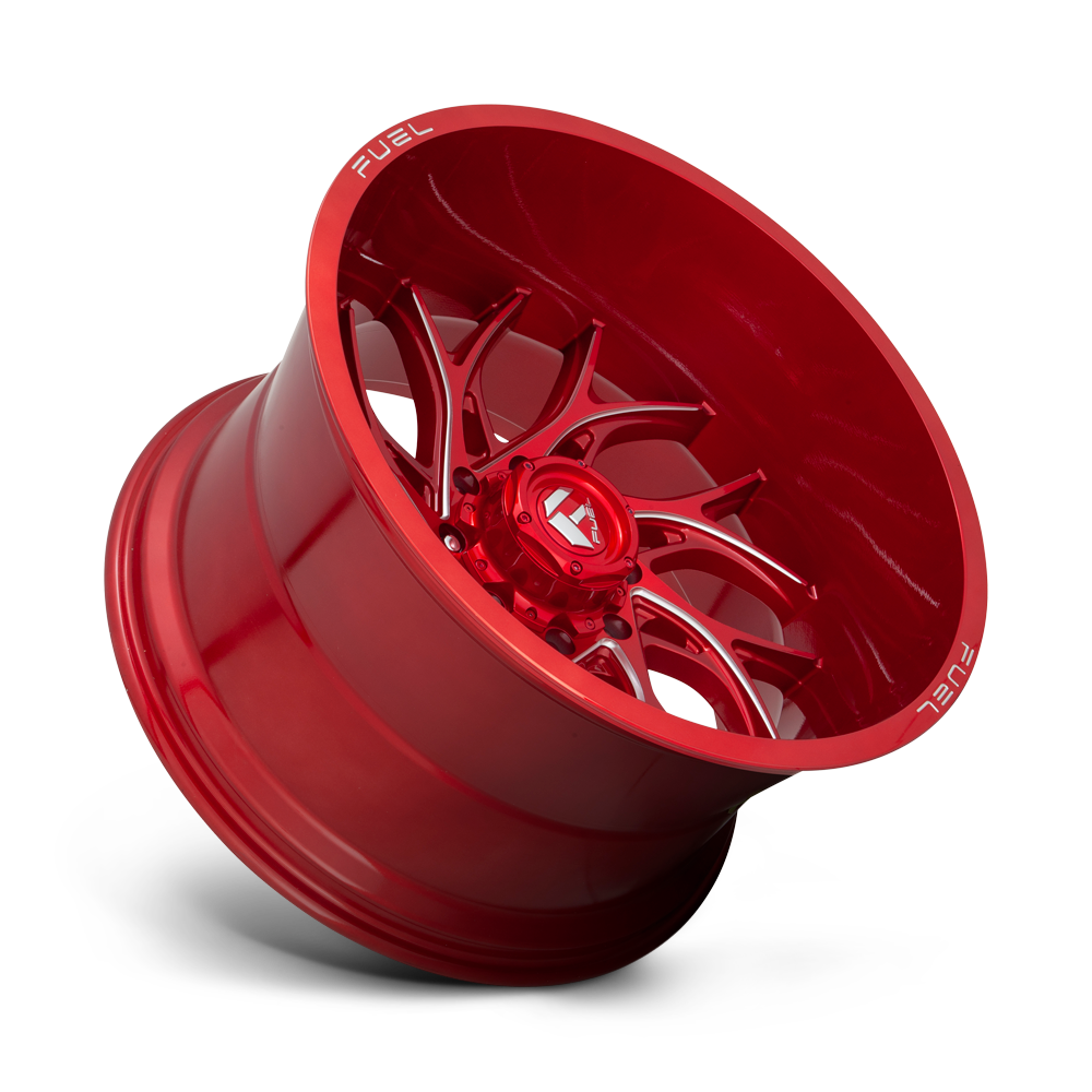 Fuel Wheels | RUNNER Front View Red