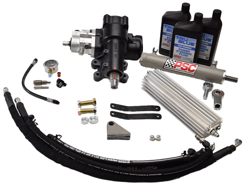 '18-24 Jeep JL PSC Cylinder Assist EHPS Steering System Front View