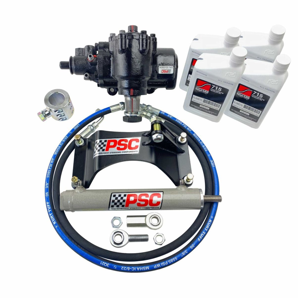 BIG BORE XD Cylinder Assist Kit for '07-10 Ford F250/F350 Super Duty Front View