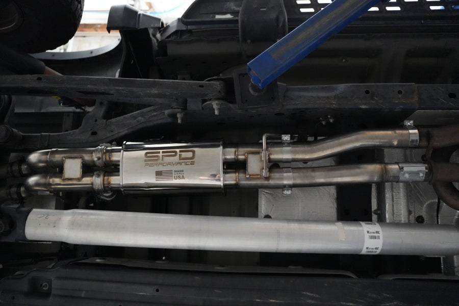 SPD Performance 2021-2026 GEN3 Raptor & Raptor R HX Series Valved Muffler Upgrade