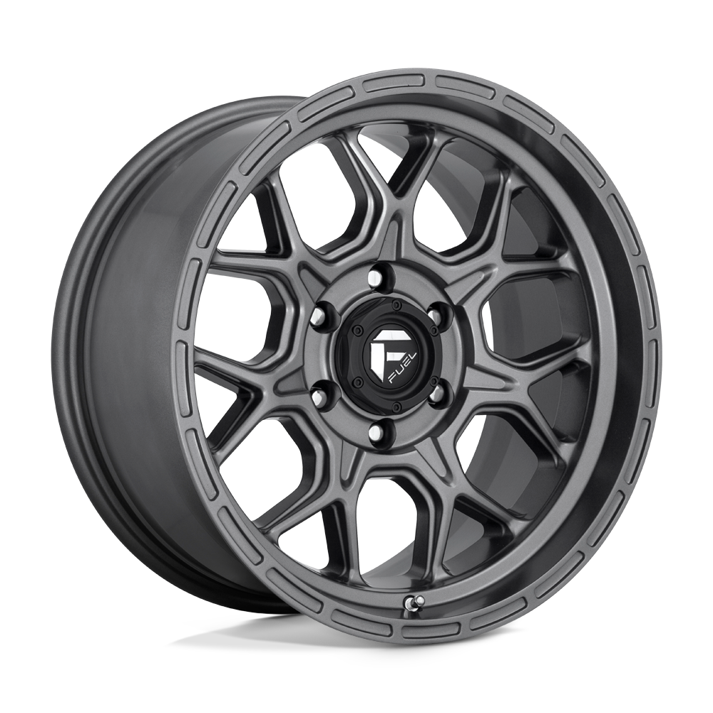 Fuel Wheels | TECH Front View Grey