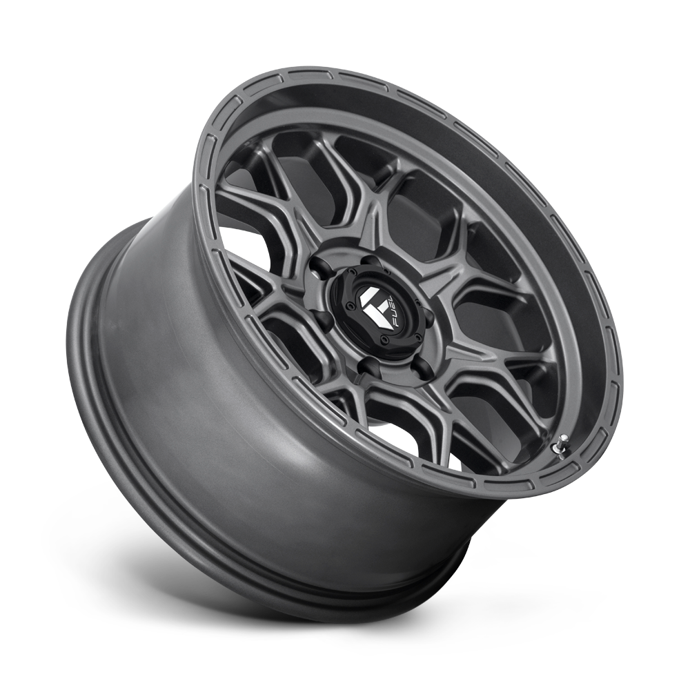 Fuel Wheels | TECH Front View Grey