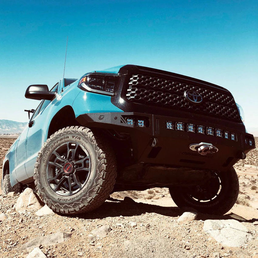2014-2021 TOYOTA TUNDRA OCTANE FRONT WINCH BUMPER Front View