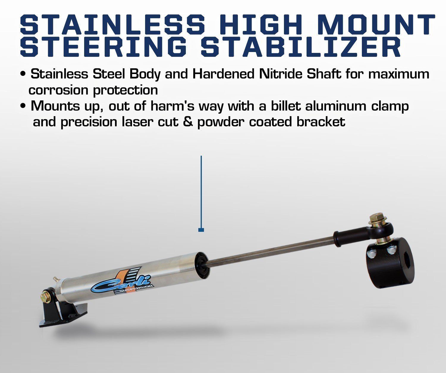 '03-08 Dodge Ram 2500/3500 Opposing "Y-Style" Steering Stabilizer Kit Benefits