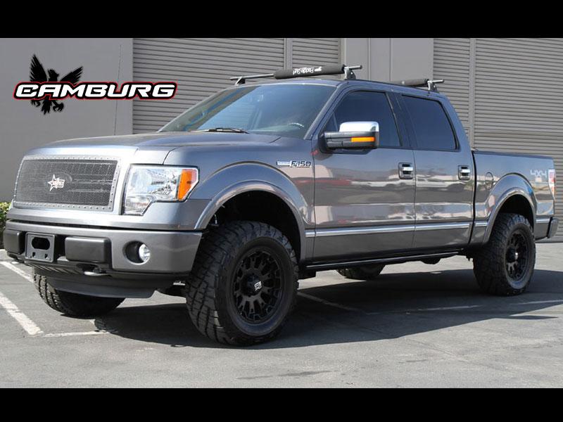 '04-08 Ford F150 Camburg 1.25" Uniball Upper Control Arms Display on Vehicle