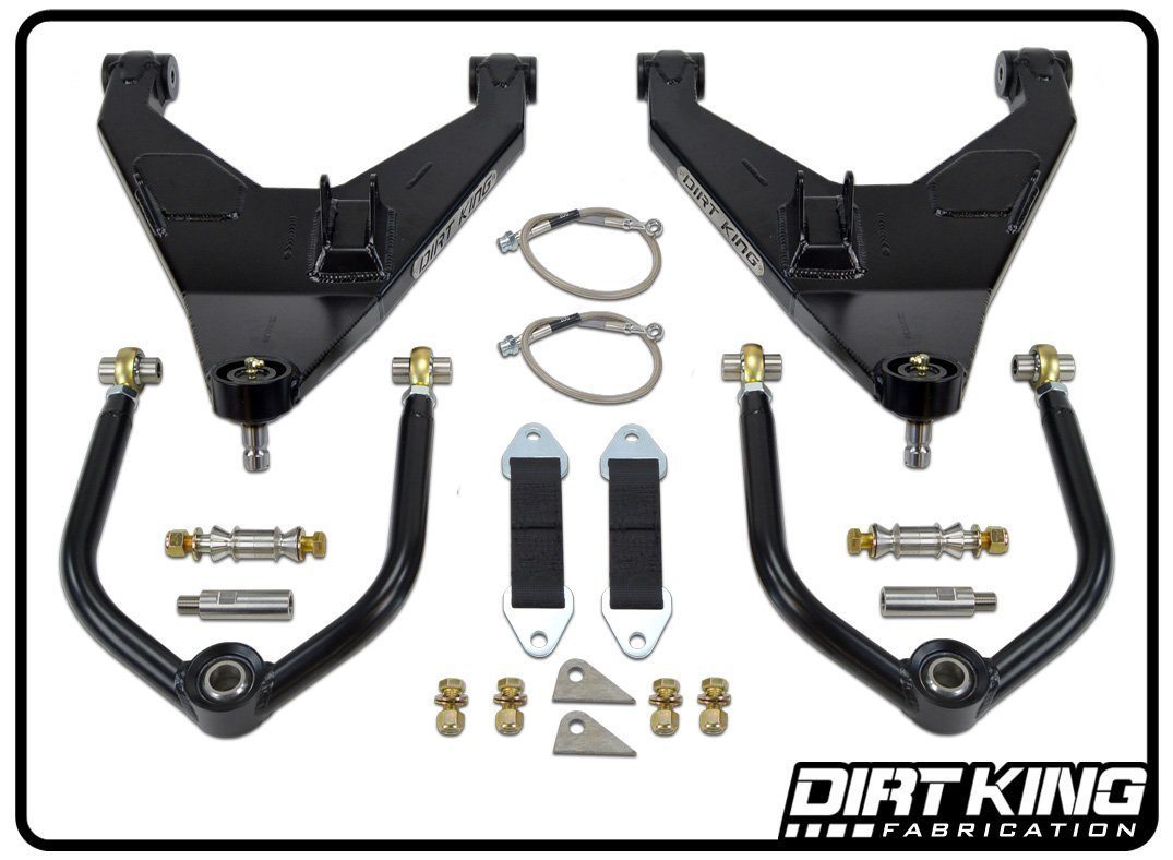 '04-23 Nissan Titan Long Travel Kit Display of Included Parts