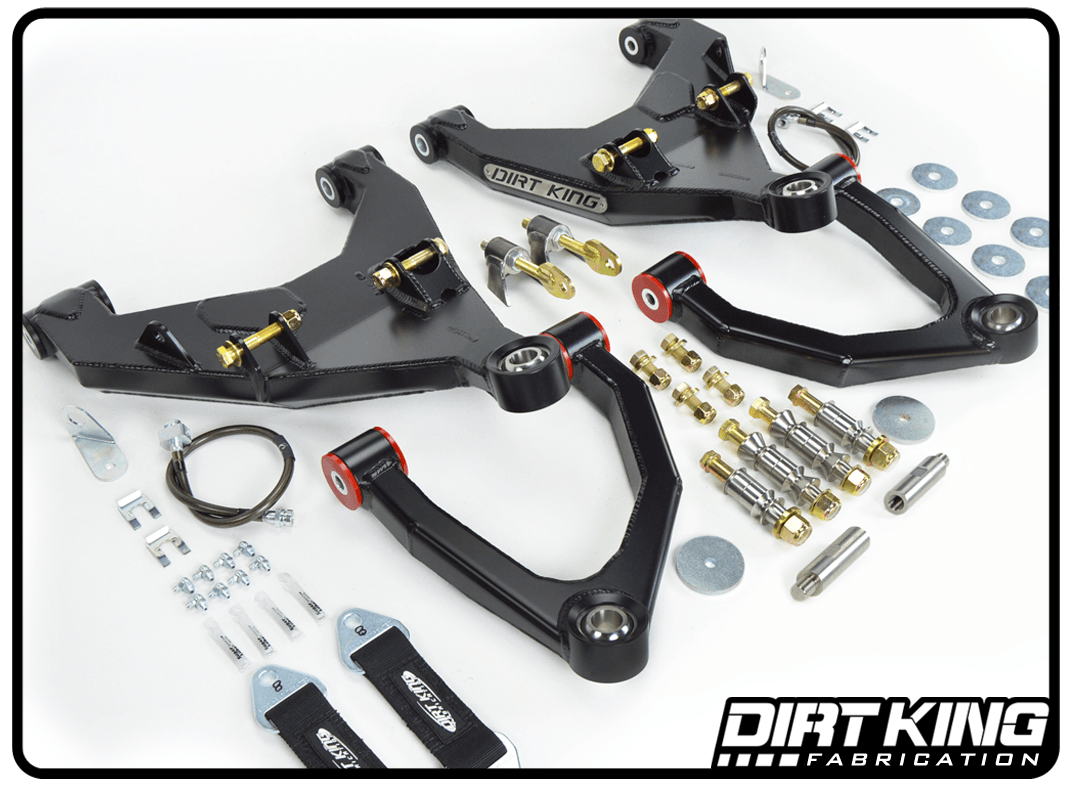 '05-15 Toyota Tacoma Long Travel Kit Display of Included Parts