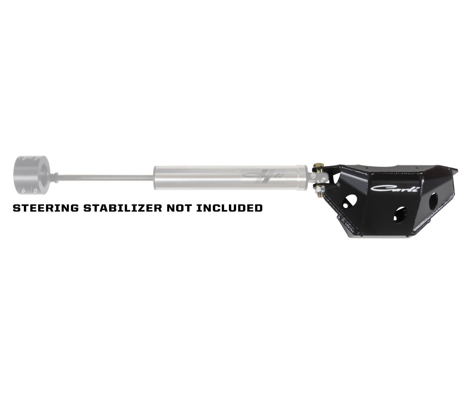 '05-22 Ford F-250/350 Carli Low Mount Steering Stabilizer Differential Guard Display