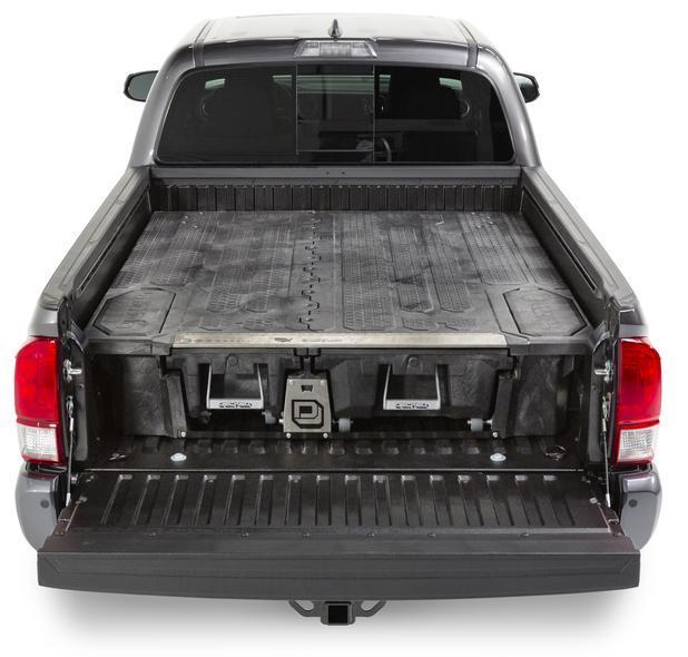 '05-18 Toyota Tacoma Truck Bed Storage System Display in Vehicle