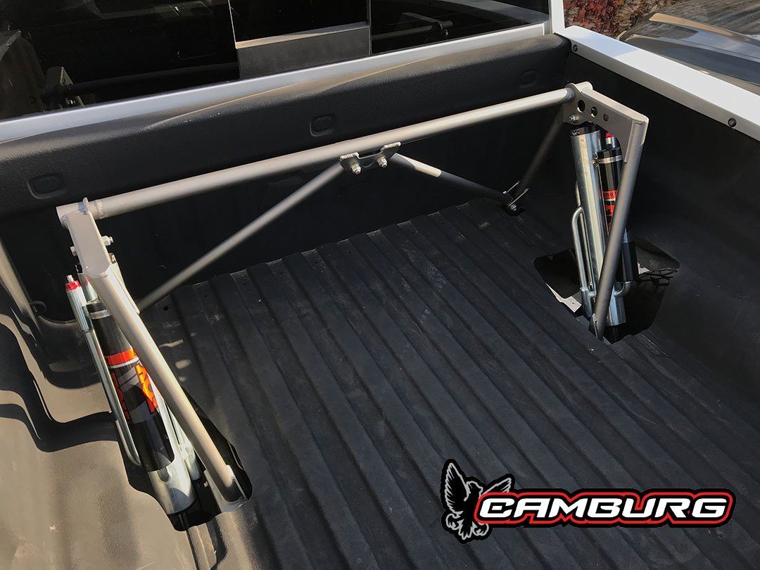 '07-18 Chevy/GM 1500 Long Travel Rear Bedcage Display in vehicle