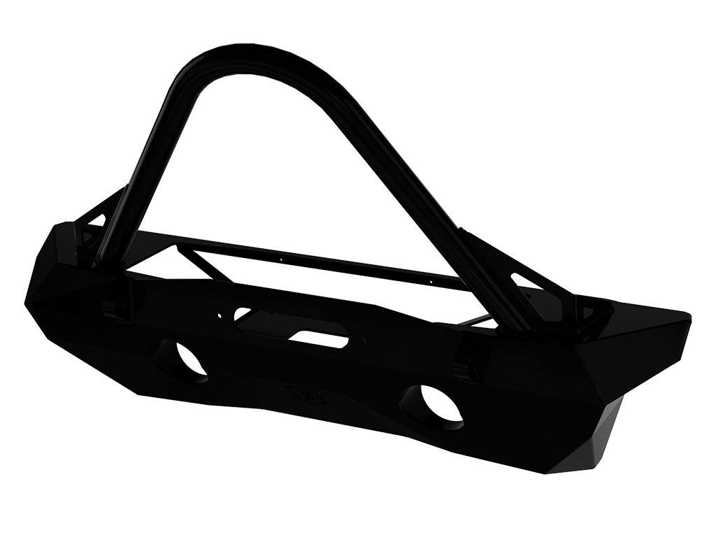 07-18 Jeep JK Pro Series Winch Mount Front Bumper W/ Stinger & Tabs Impact Series Off-Road Armor display