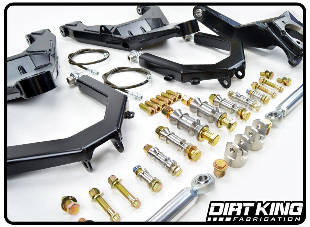 '07-13 Chevy/GMC 1500 Long Travel Race Kit Close-up Display of Included Parts
