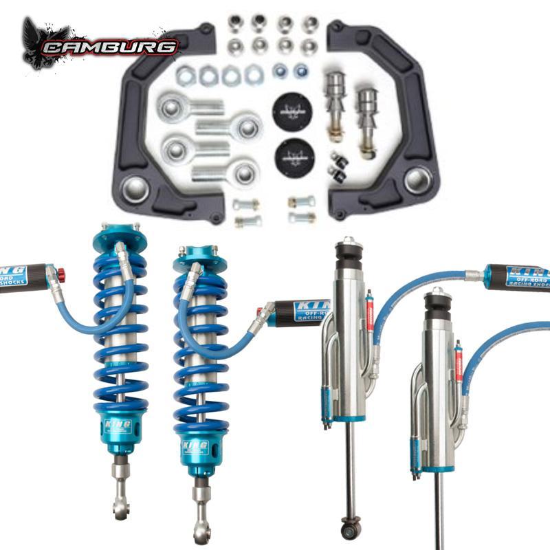 '07-21 Toyota Tundra Camburg King 3.0 Race Series Kit Display of Included Parts