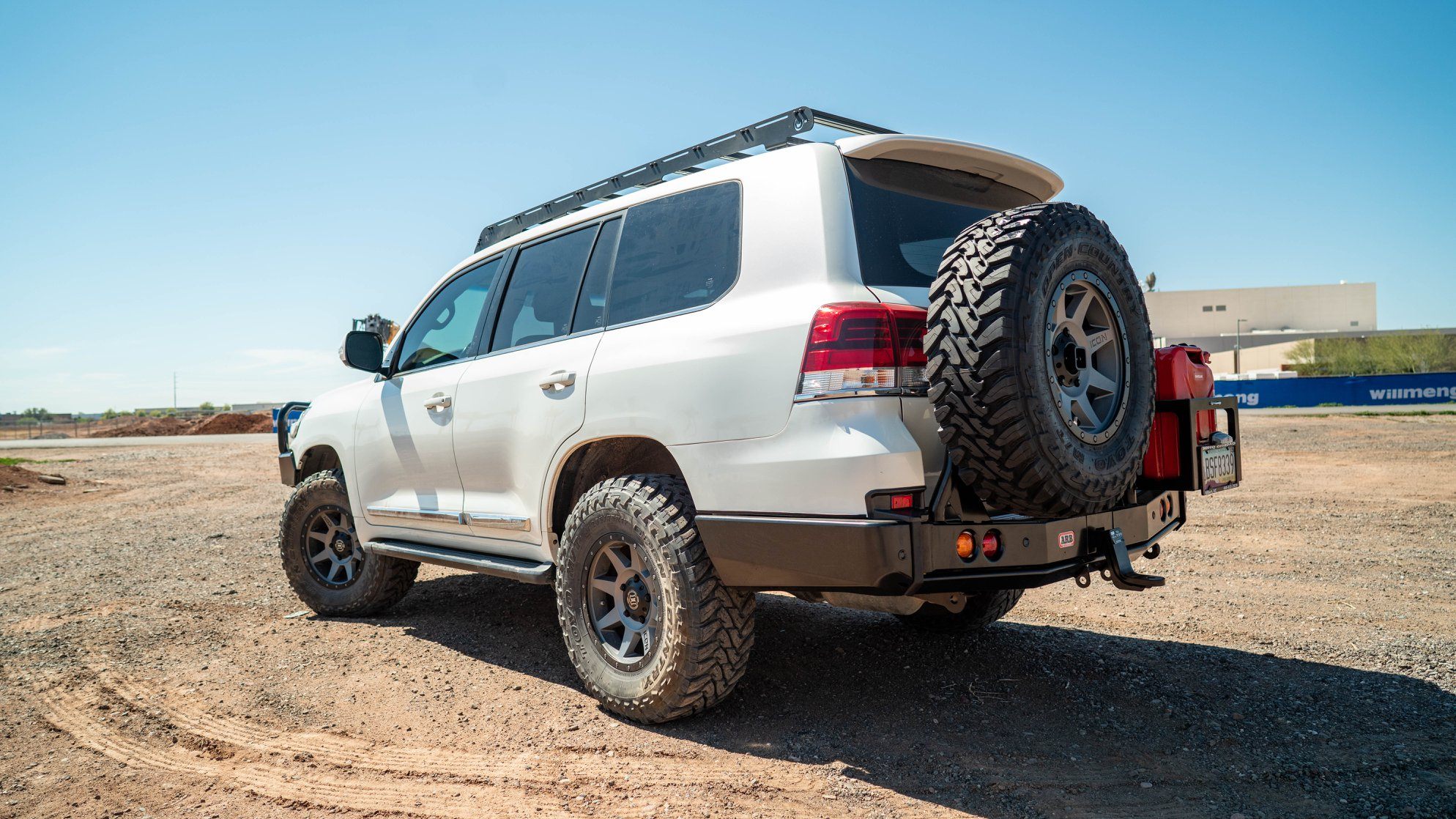 '08-21 Toyota Land Cruiser 200 Series Modular Rear Bumper ARB - Display on Vehicle