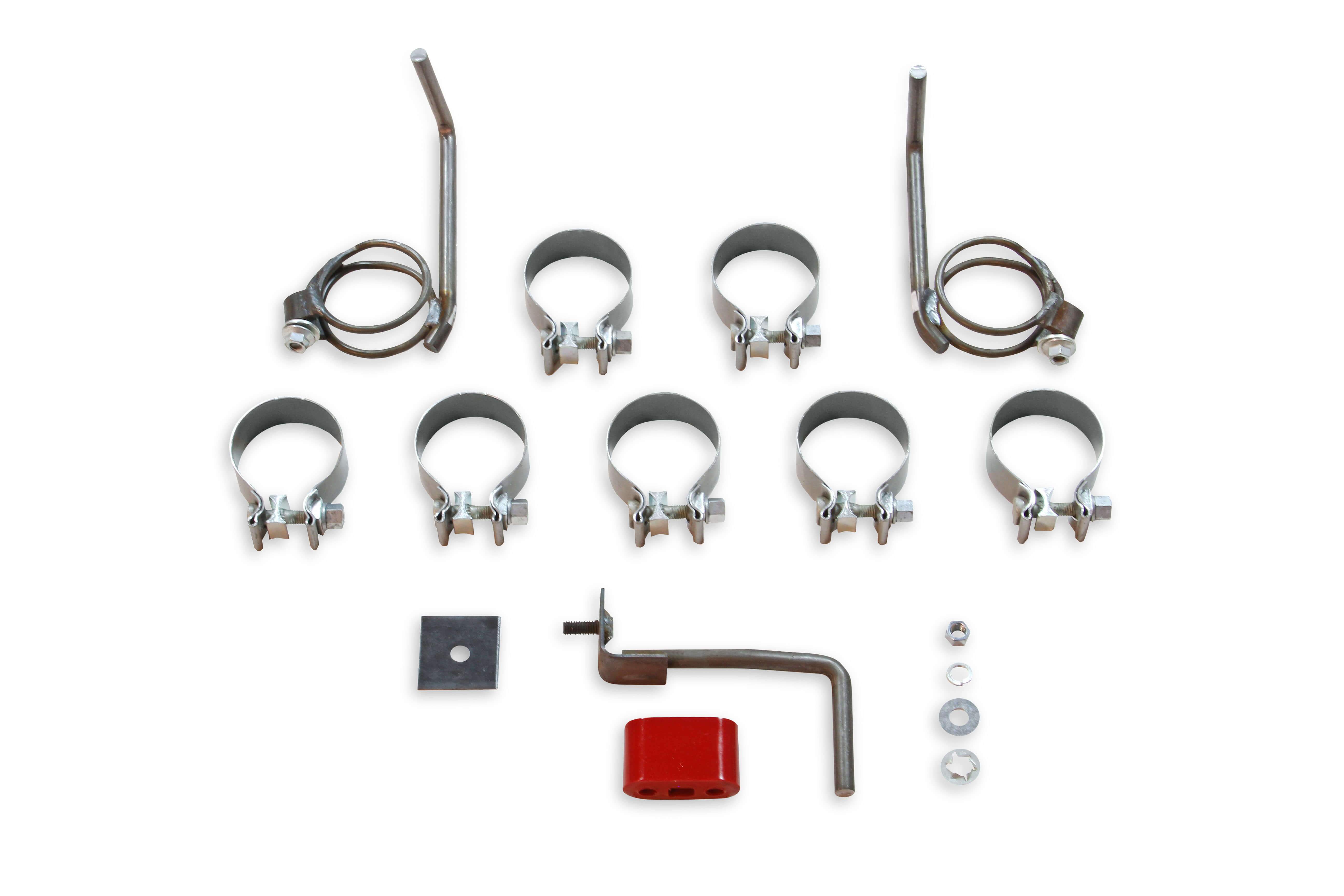 '09-19 Toyota Tundra FlowFX Cat Back Exhaust Display of Included Parts