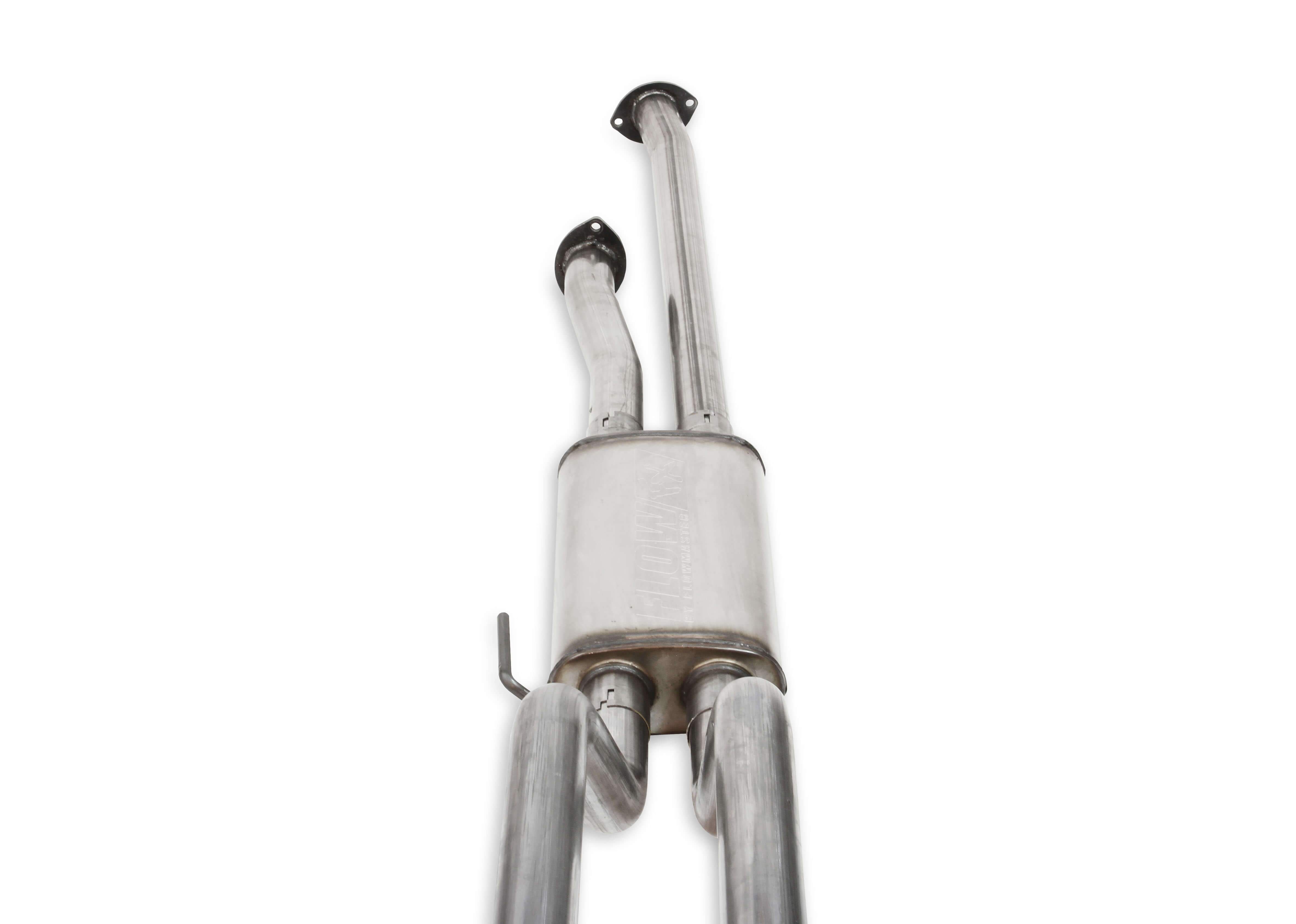 '09-19 Toyota Tundra FlowFX Cat Back Exhaust Close-up Display