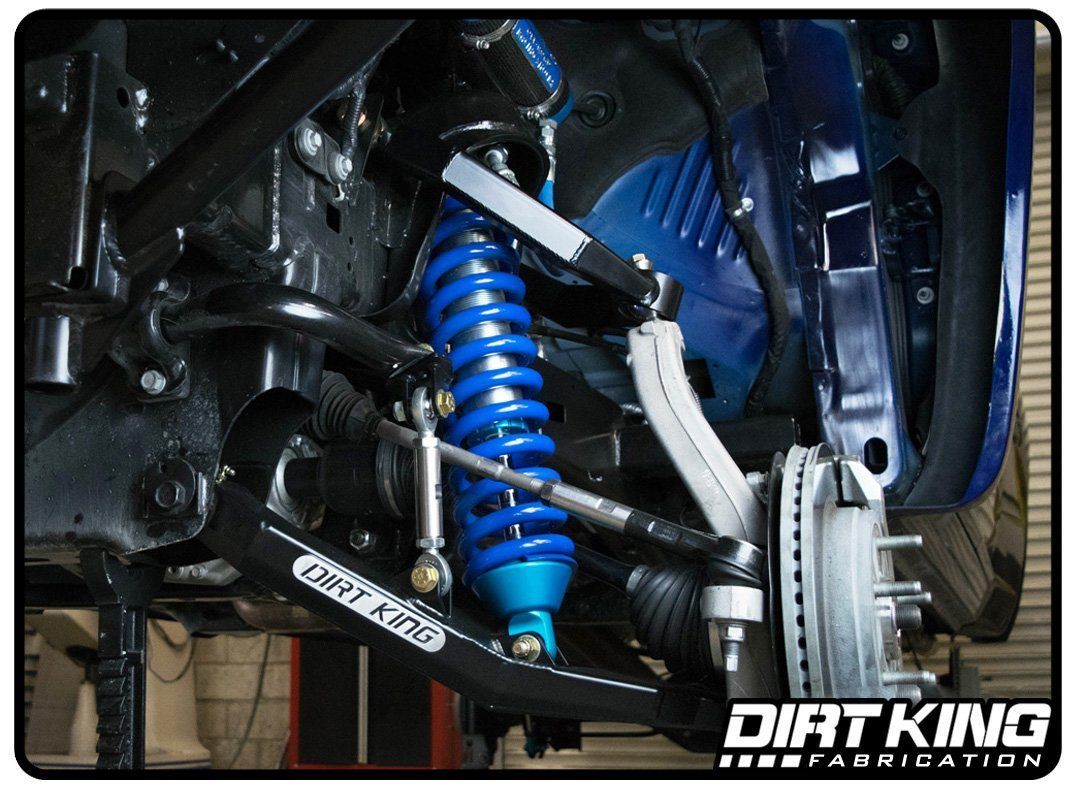 '09-18 Dodge Ram 1500 Dirt King Fabrication Long Travel Kit Close-up Display on vehicle