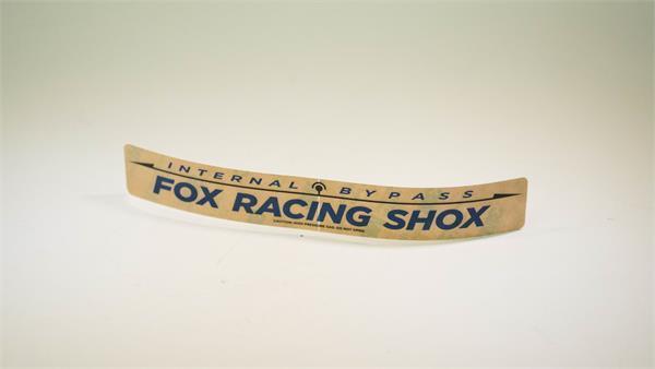 '10-14 Ford Raptor Internal Bypass Shock Decal Individual Display