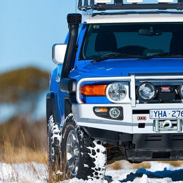 '10-14 Toyota FJ Cruiser Safari Snorkel Intake Kit Expedition Equipment ARB display on Vehicle