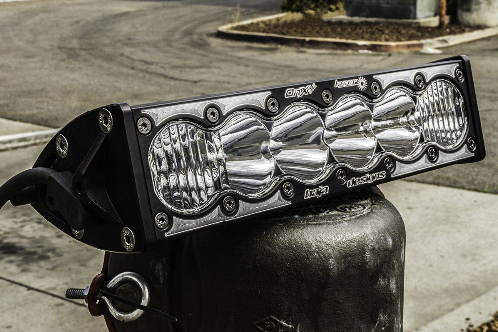 OnX6 Hybrid Laser and LED Light Bar Lighting Baja Designs Close-up Display