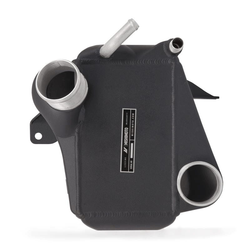 11-16 Ford 6.7L Powerstroke Air-To-Water Performance Intercooler Performance Products Mishimoto Micro-Wrinkle Black